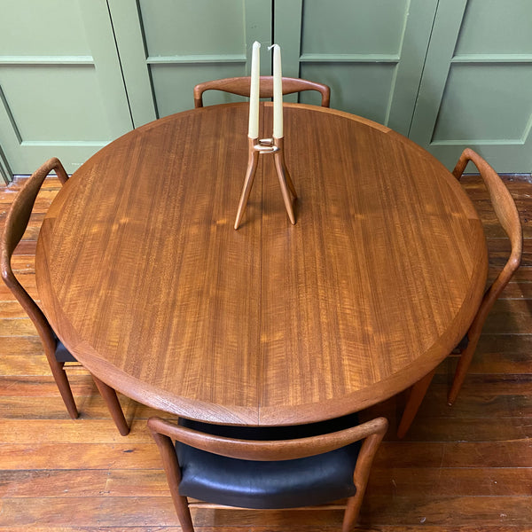 Danish Dining Table Set