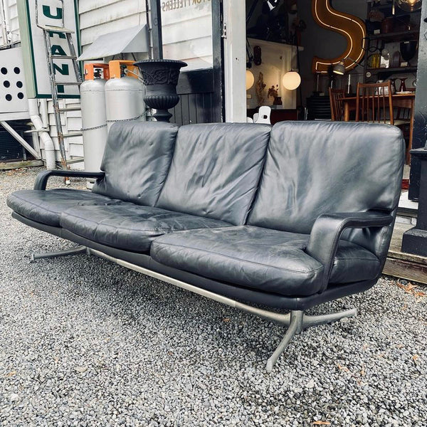 Knoll Leather Sofa